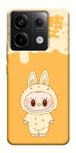 Чехол itsPrint Yellow labubu для Xiaomi Redmi Note 13 Pro 4G