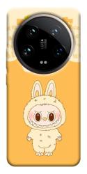 Чехол itsPrint Yellow labubu для Xiaomi 14 Ultra