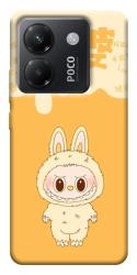 Чехол itsPrint Yellow labubu для Xiaomi Poco M7 Pro 5G