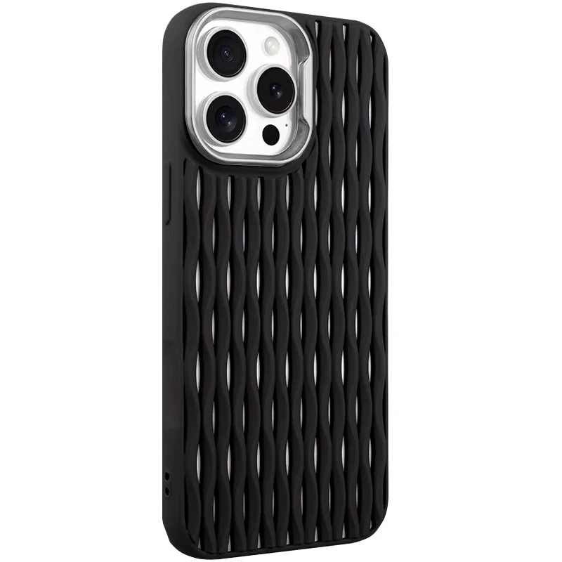 Чехол TPU Ribbio для Apple iPhone 15 Pro (6.1"), Black, TPU, купить оптом с доставкой