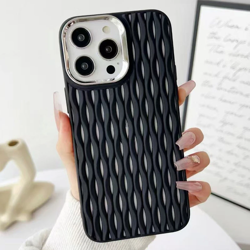 Чехол TPU Ribbio для Apple iPhone 15 Pro (6.1"), Black 1, TPU, купить оптом с доставкой
