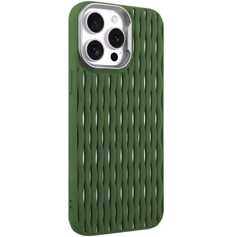 Чехол TPU Ribbio для Apple iPhone 15 Pro (6.1"), Green, TPU, купить оптом с доставкой