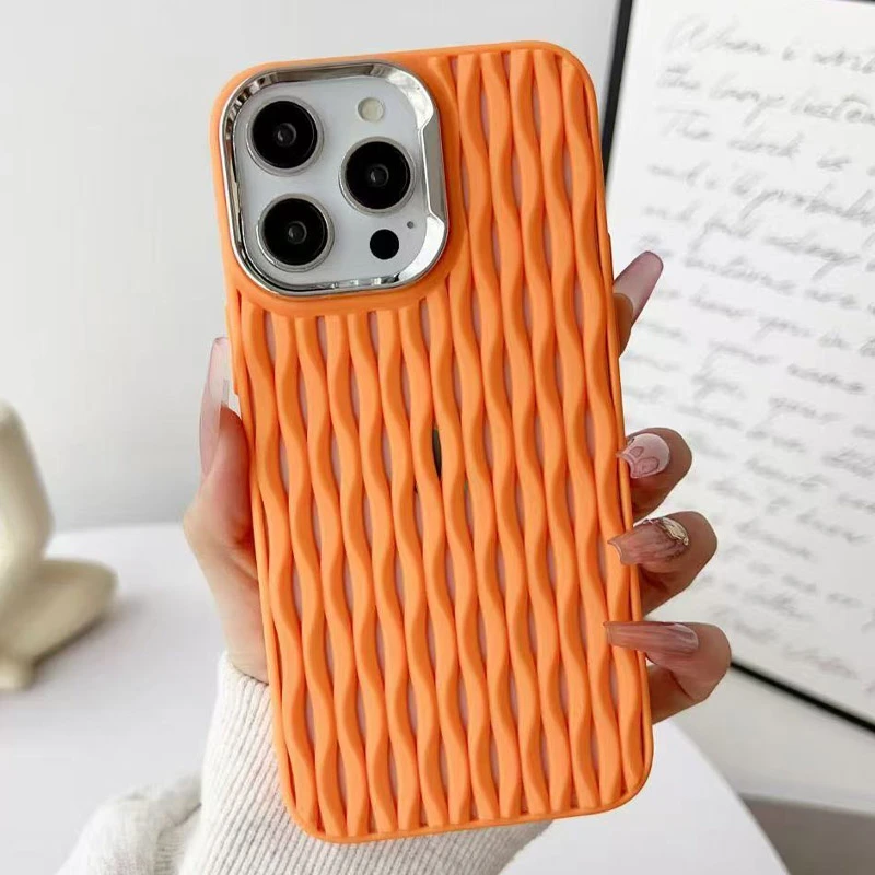 Чехол TPU Ribbio для Apple iPhone 15 Pro (6.1"), Orange 1, TPU, купить оптом с доставкой