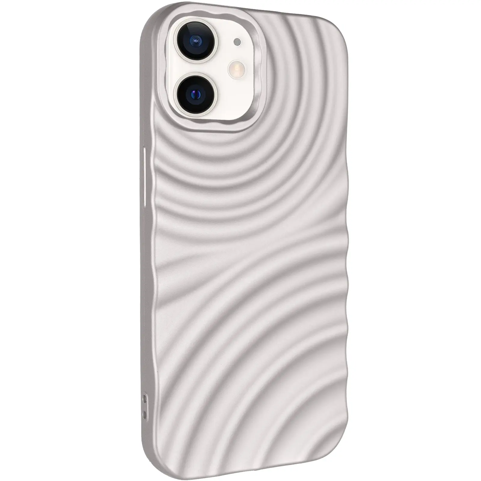 Чехол TPU MonoWave для Apple iPhone 12 Pro / 12 (6.1"), Light Gray, TPU, купить оптом с доставкой