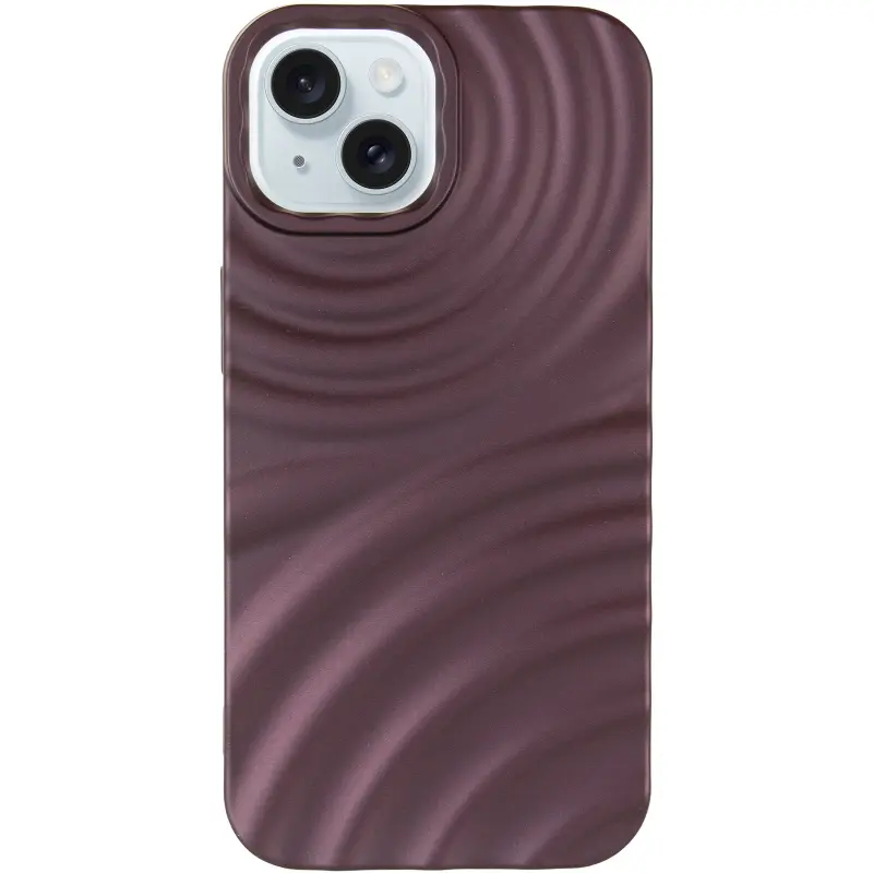 Чехол TPU MonoWave для Apple iPhone 15 (6.1"), Brown 1, TPU, купить оптом с доставкой