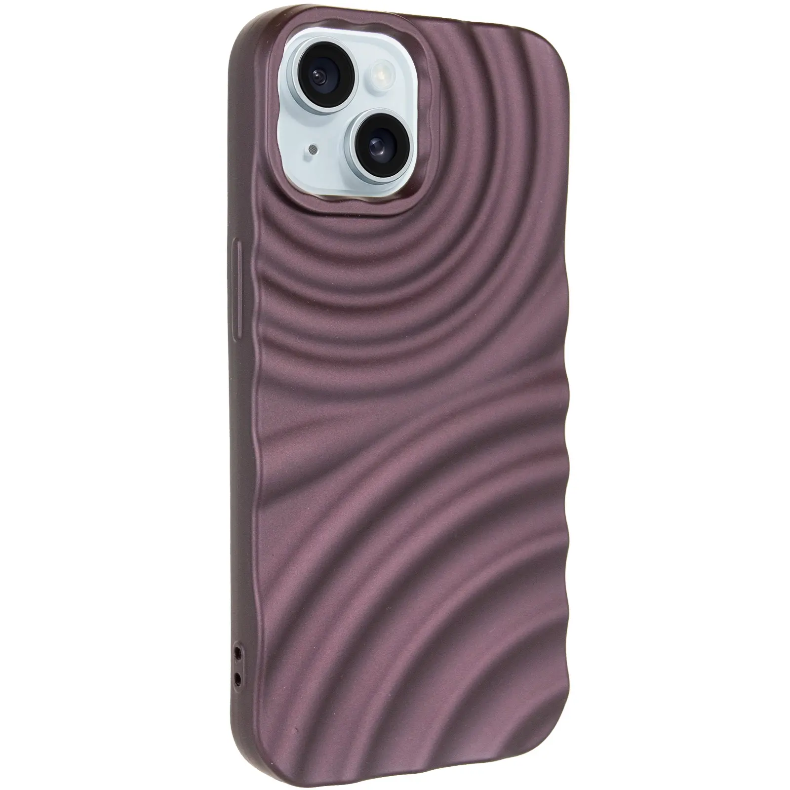Чехол TPU MonoWave для Apple iPhone 15 (6.1"), Brown, TPU, купить оптом с доставкой