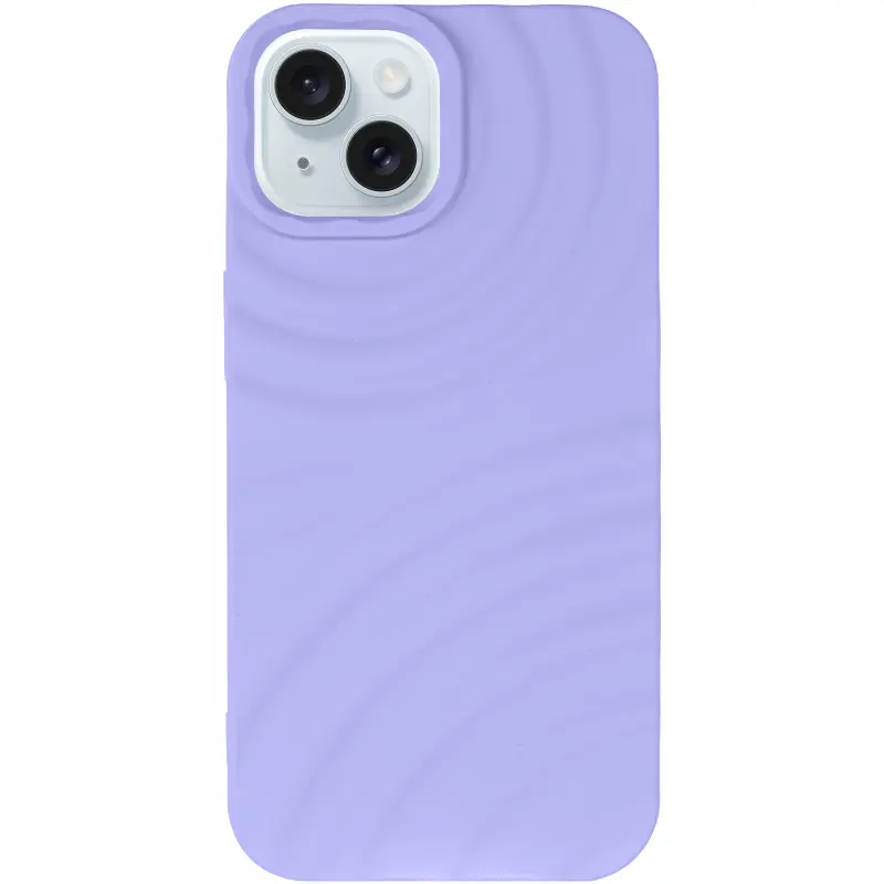 Чехол TPU MonoWave для Apple iPhone 15 (6.1"), Light Blue 1, TPU, купить оптом с доставкой