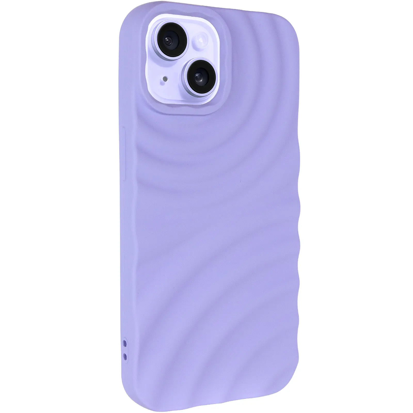 Чехол TPU MonoWave для Apple iPhone 15 (6.1"), Light Blue, TPU, купить оптом с доставкой