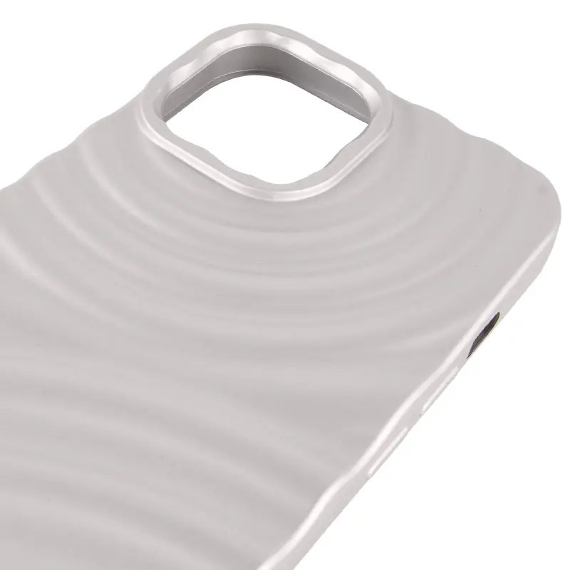 Чехол TPU MonoWave для Apple iPhone 15 (6.1"), Light Gray 3, TPU, купить оптом с доставкой