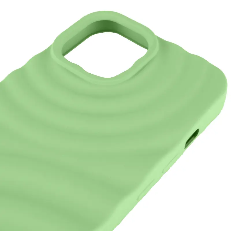 Чехол TPU MonoWave для Apple iPhone 15 (6.1"), Light Green 3, TPU, купить оптом с доставкой