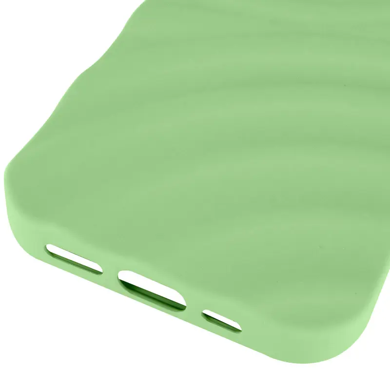Чехол TPU MonoWave для Apple iPhone 15 (6.1"), Light Green 4, TPU, купить оптом с доставкой