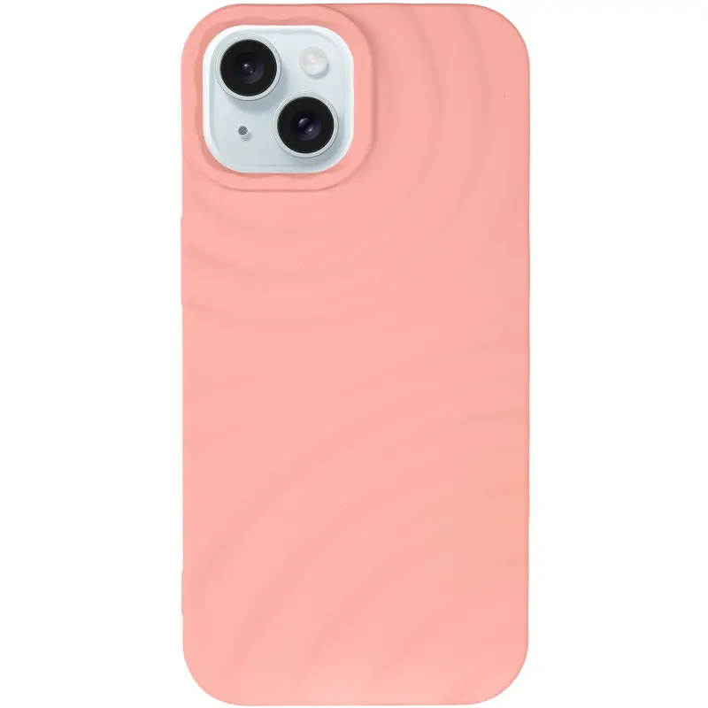 Чехол TPU MonoWave для Apple iPhone 15 (6.1"), Pink 1, TPU, купить оптом с доставкой