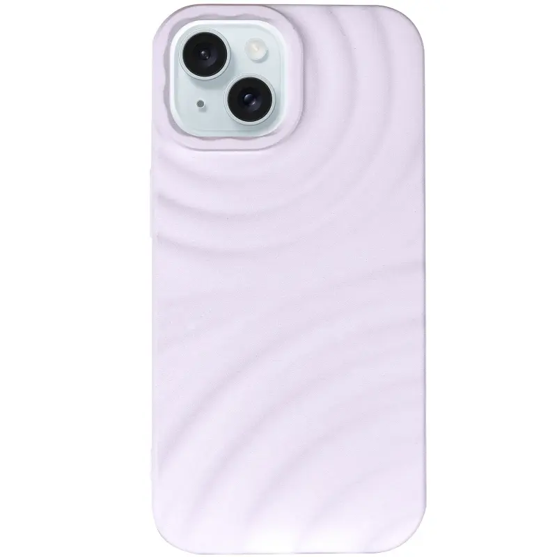 Чехол TPU MonoWave для Apple iPhone 15 (6.1"), White 1, TPU, купить оптом с доставкой