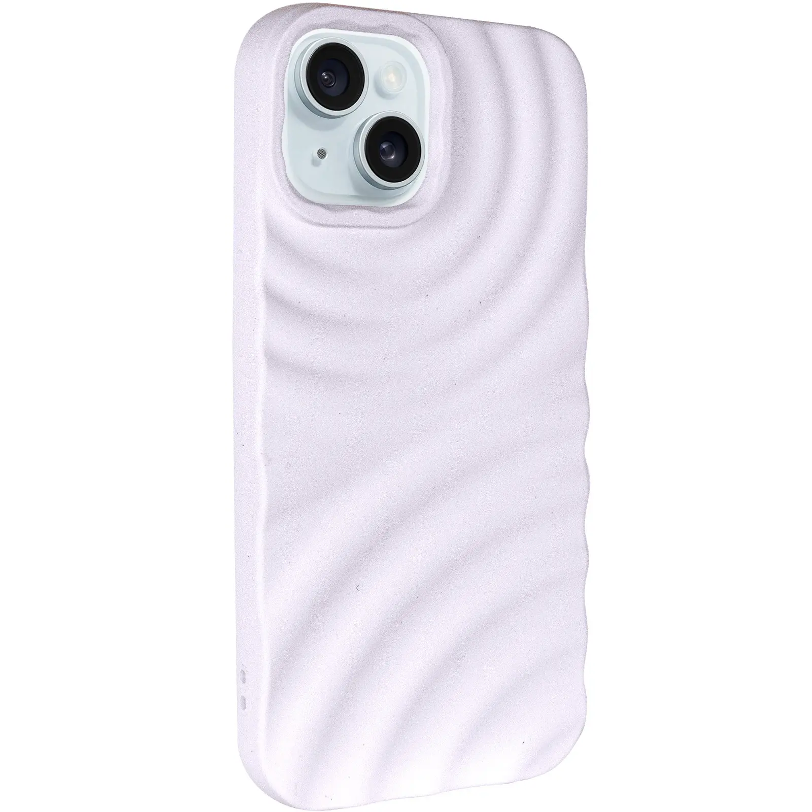 Чехол TPU MonoWave для Apple iPhone 15 (6.1"), White, TPU, купить оптом с доставкой