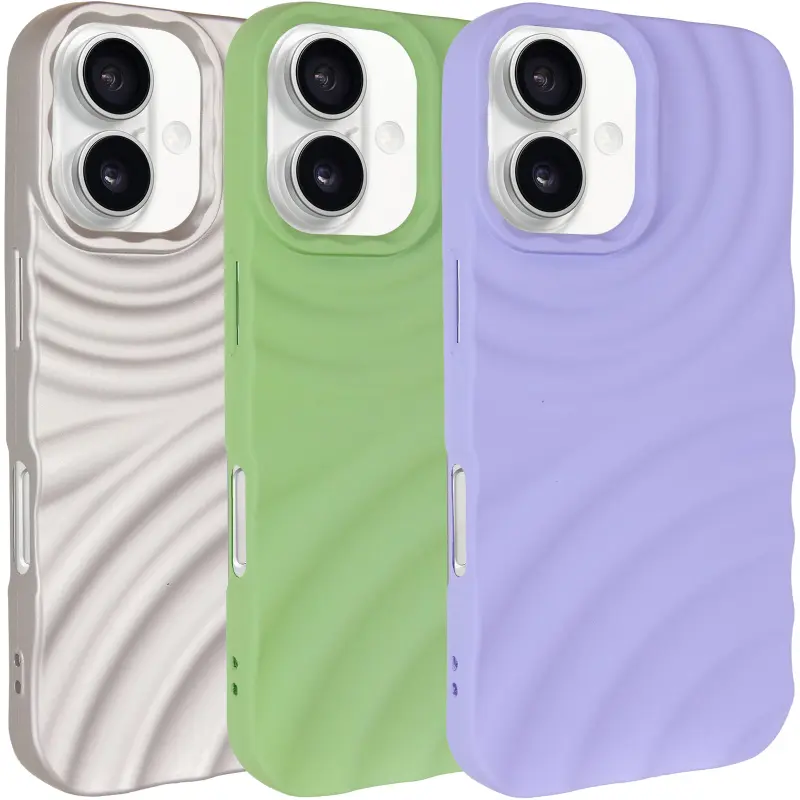 Чехол TPU MonoWave для Apple iPhone 16 (6.1"), TPU, купить оптом с доставкой