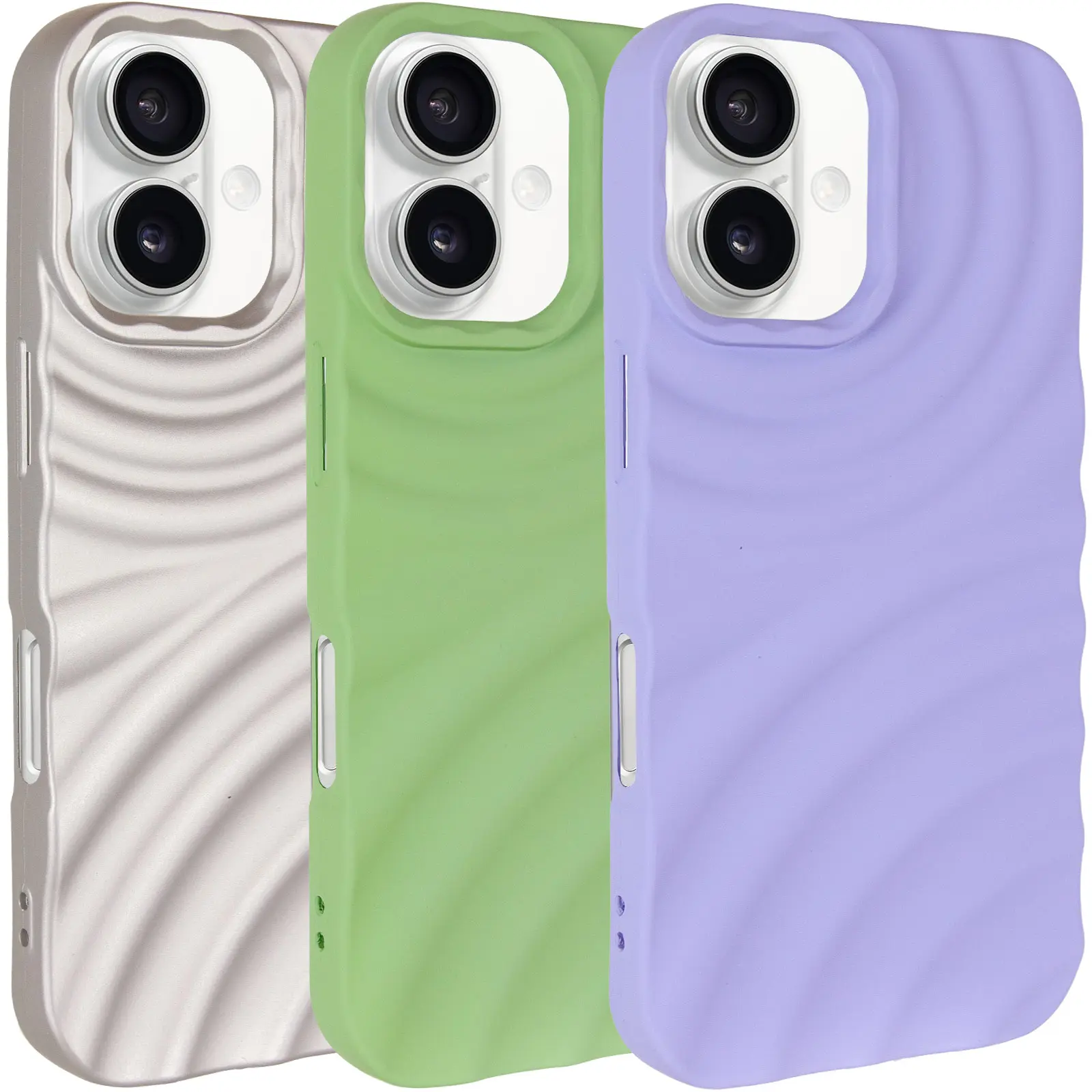 Чехол TPU MonoWave для Apple iPhone 16 (6.1"), TPU, купить оптом с доставкой