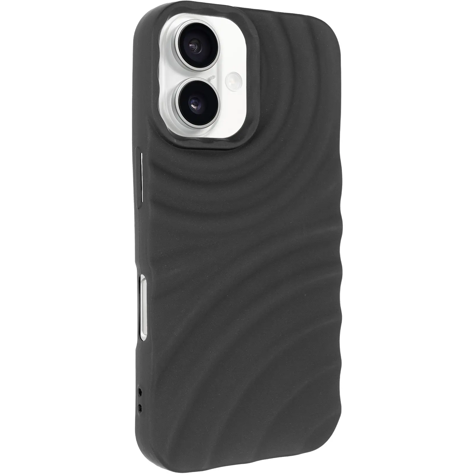 Чехол TPU MonoWave для Apple iPhone 16 (6.1"), Black, TPU, купить оптом с доставкой