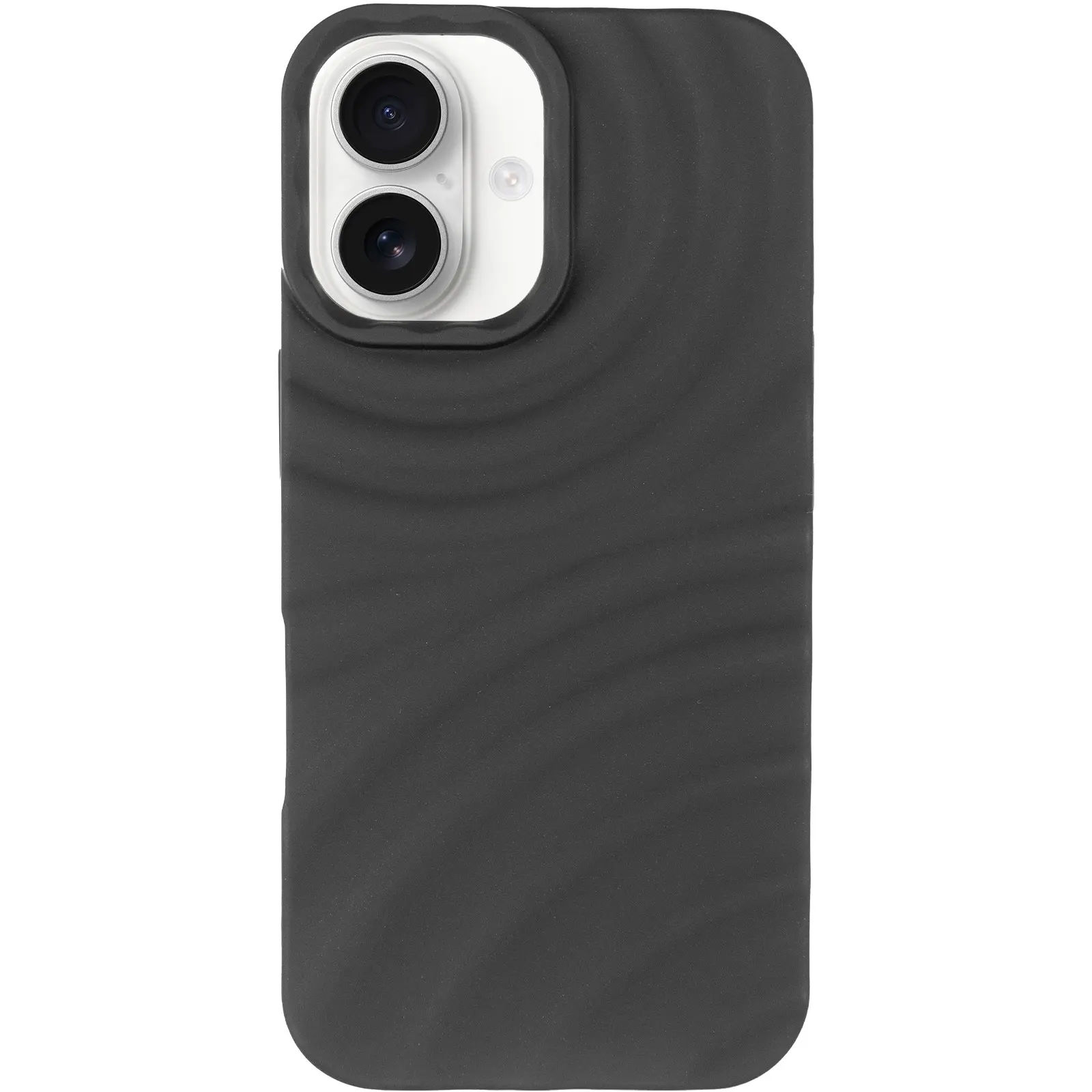 Чехол TPU MonoWave для Apple iPhone 16 (6.1"), Black 1, TPU, купить оптом с доставкой