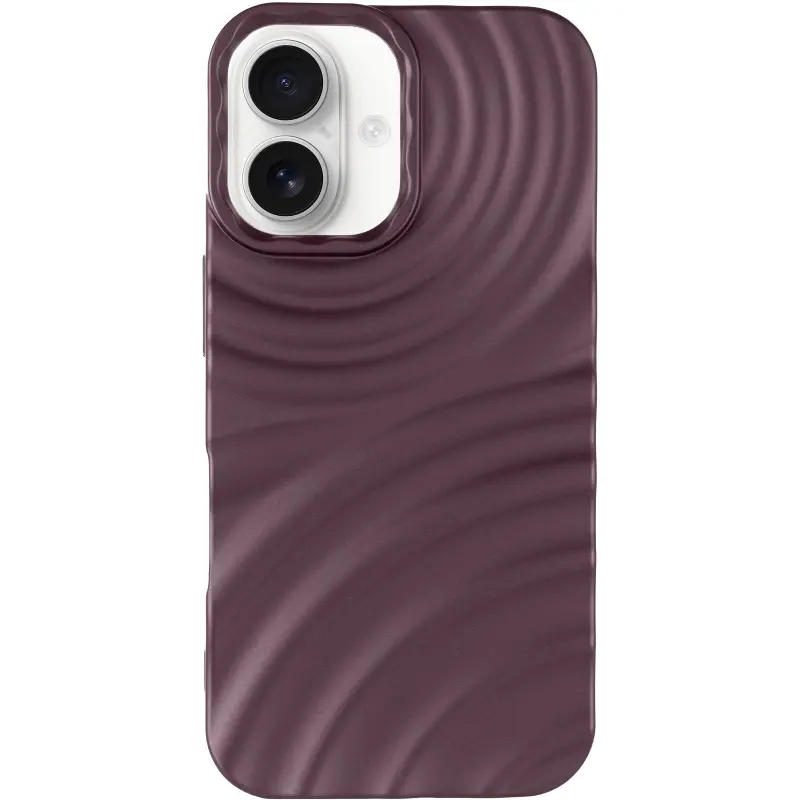 Чехол TPU MonoWave для Apple iPhone 16 (6.1"), Brown 1, TPU, купить оптом с доставкой