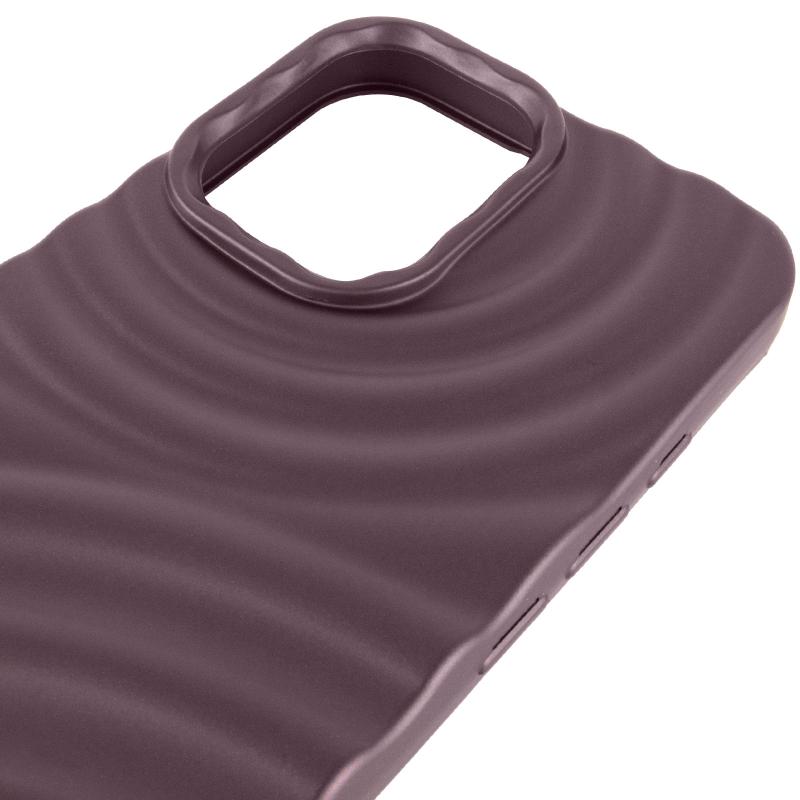 Защитный чехол TPU MonoWave для Apple iPhone 16 (6.1) | 3D волны на картинке №4