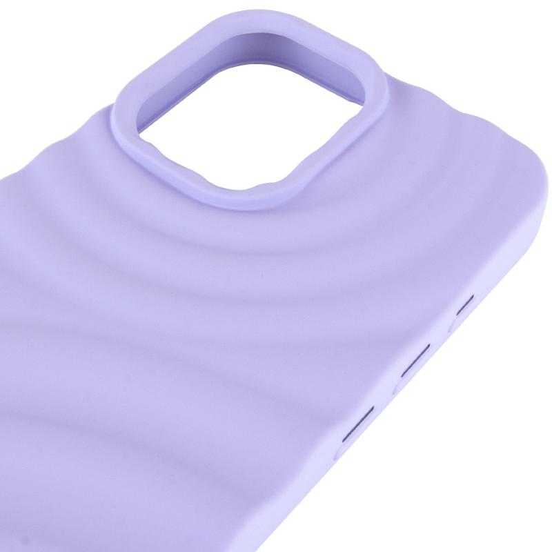 Защитный чехол TPU MonoWave для Apple iPhone 16 (6.1) | 3D волны на картинке №4