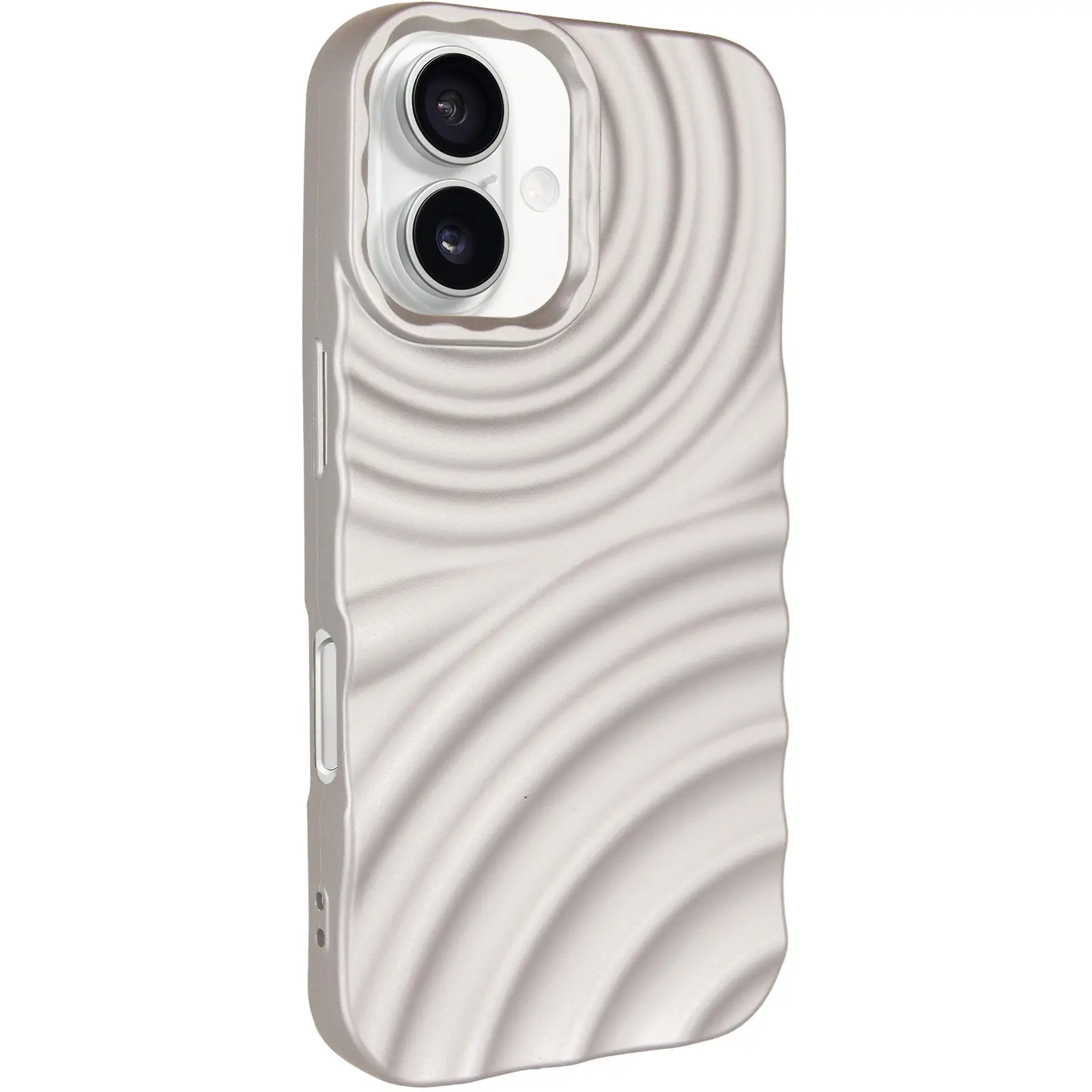 Чехол TPU MonoWave для Apple iPhone 16 (6.1"), Light Gray, TPU, купить оптом с доставкой