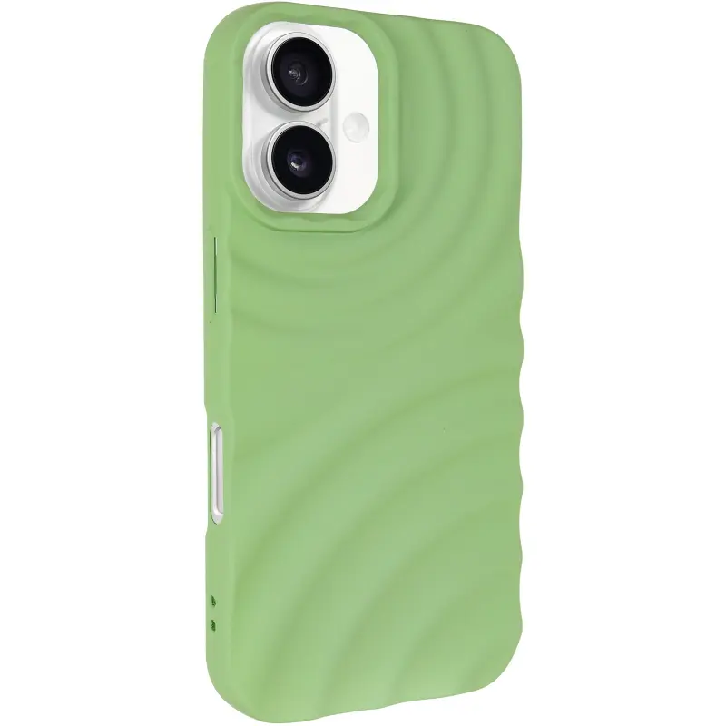 Чехол TPU MonoWave для Apple iPhone 16 (6.1"), Light Green, TPU, купить оптом с доставкой
