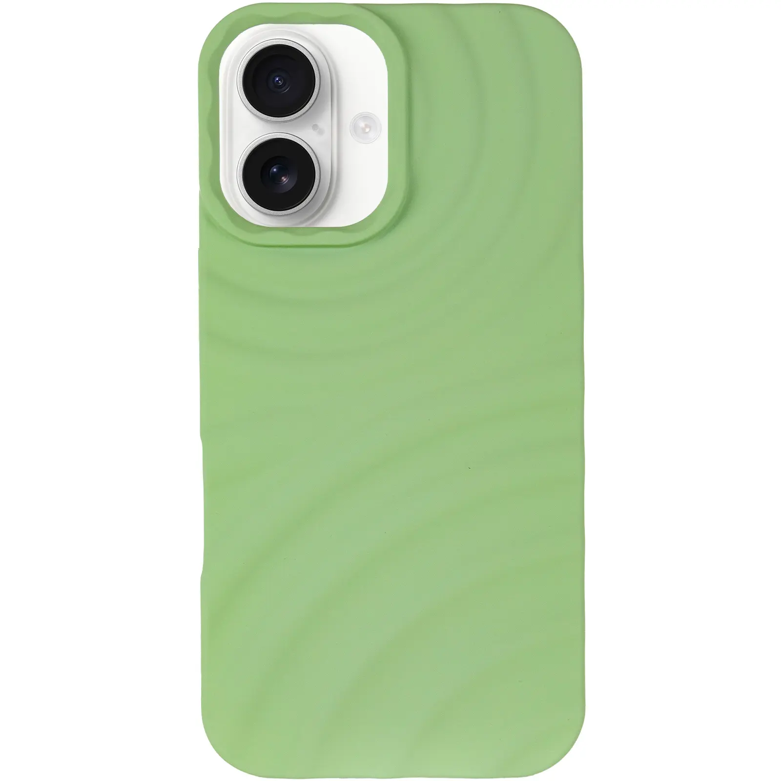 Чехол TPU MonoWave для Apple iPhone 16 (6.1"), Light Green 1, TPU, купить оптом с доставкой