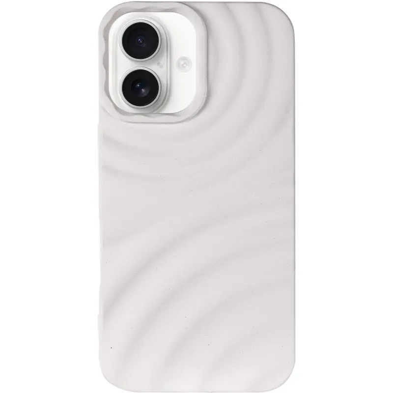 Чехол TPU MonoWave для Apple iPhone 16 (6.1"), White 1, TPU, купить оптом с доставкой