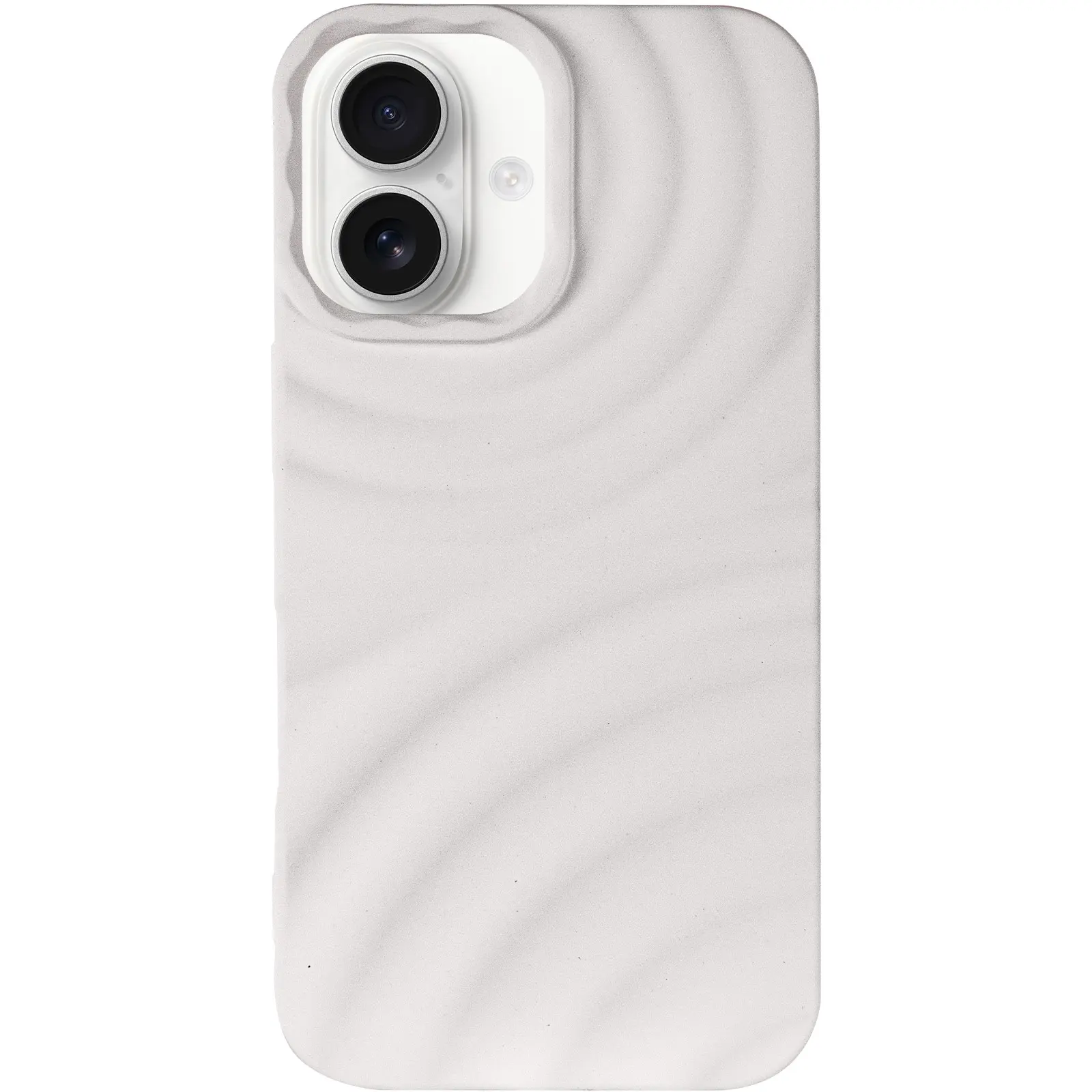 Чехол TPU MonoWave для Apple iPhone 16 (6.1"), White 1, TPU, купить оптом с доставкой