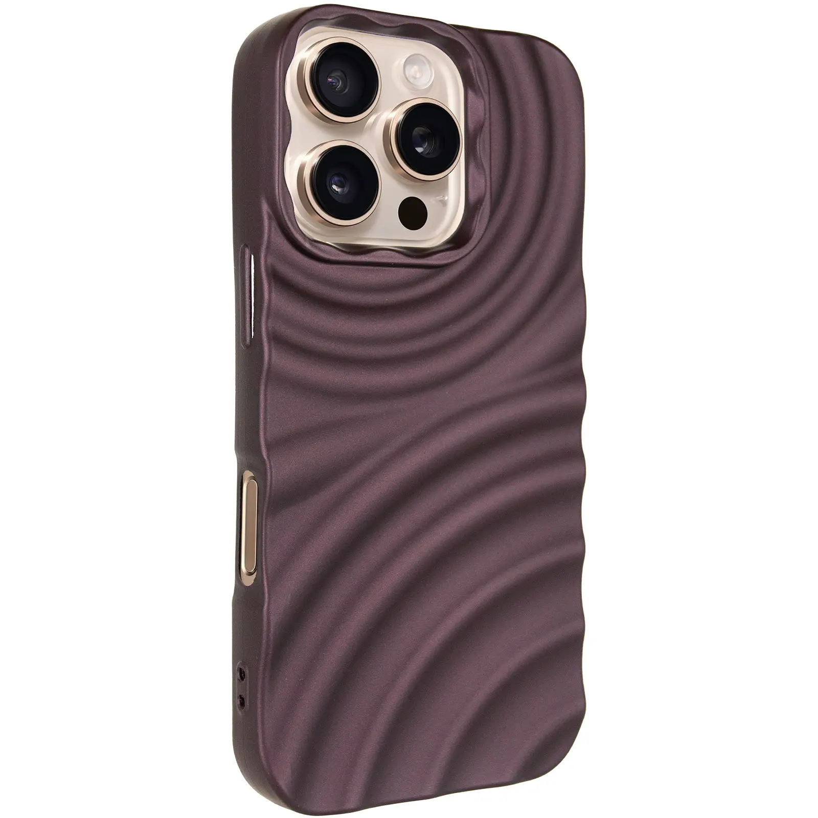 Чехол TPU MonoWave для Apple iPhone 16 Pro (6.3"), Brown, TPU, купить оптом с доставкой