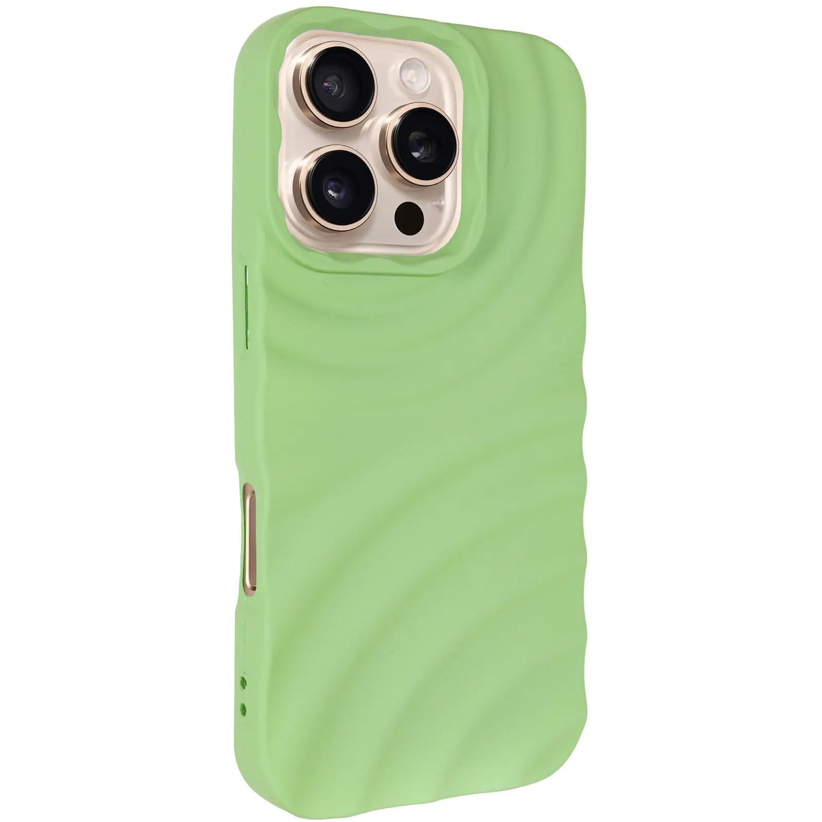 Чехол TPU MonoWave для Apple iPhone 16 Pro (6.3"), Light Green, TPU, купить оптом с доставкой