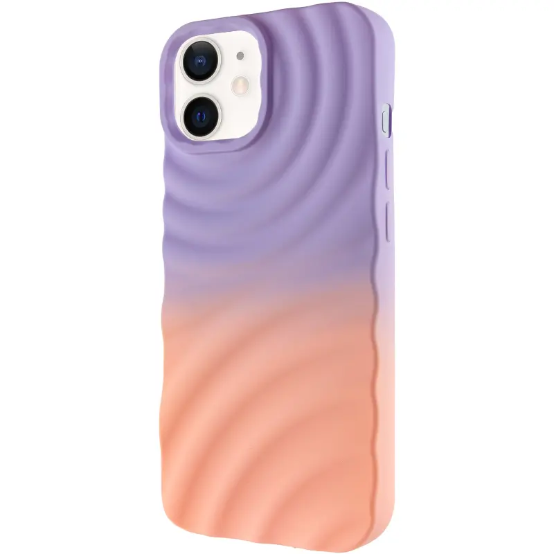 Чехол TPU ColorWave для Apple iPhone 11 (6.1"), Dasheen / Peach, Силикон, купить оптом с доставкой