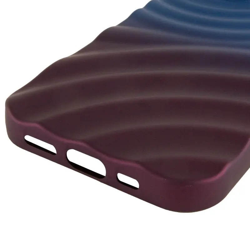 Чехол TPU ColorWave для Apple iPhone 11 (6.1"), Navy Blue / Plum 4, Силикон, купить оптом с доставкой
