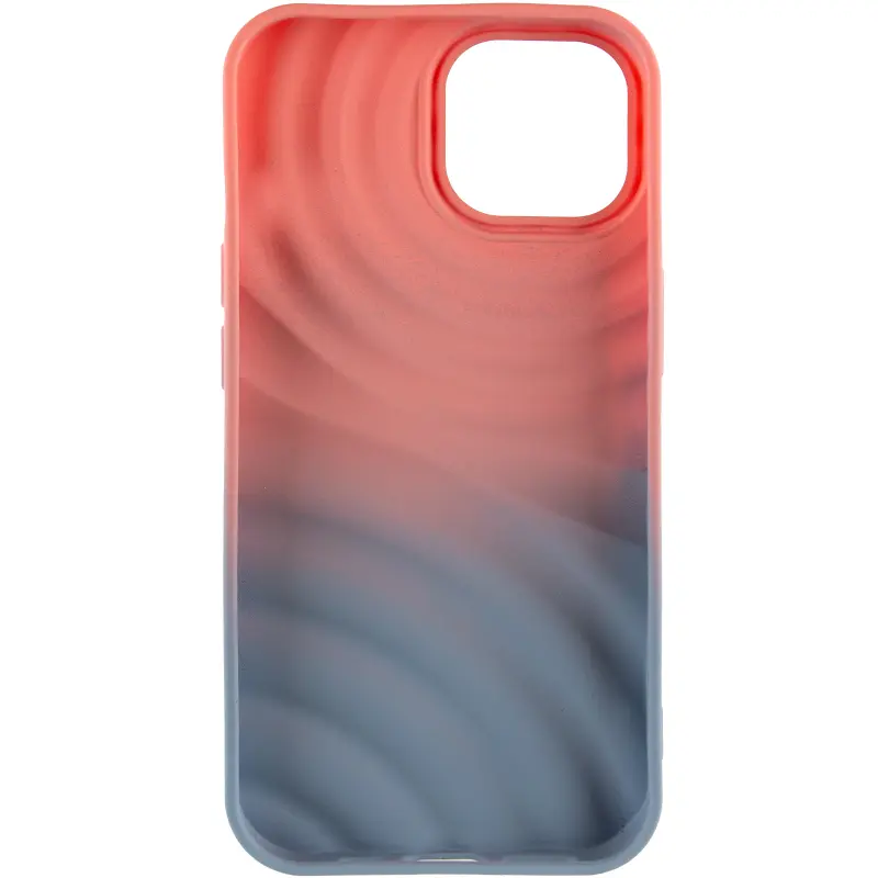 Чехол TPU ColorWave для Apple iPhone 11 (6.1"), Peach / Sky 2, Силикон, купить оптом с доставкой