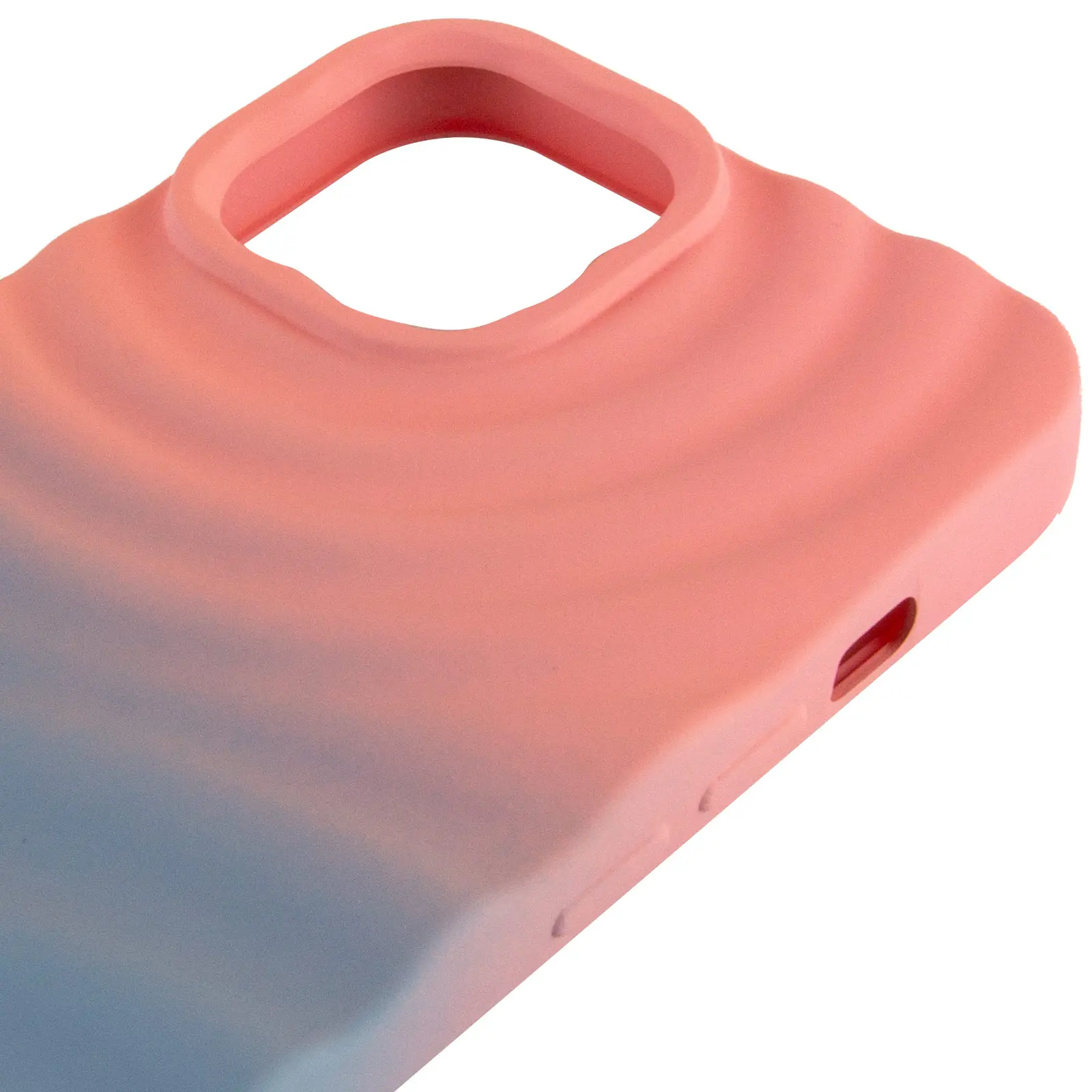 Чехол TPU ColorWave для Apple iPhone 11 (6.1"), Peach / Sky 3, Силикон, купить оптом с доставкой