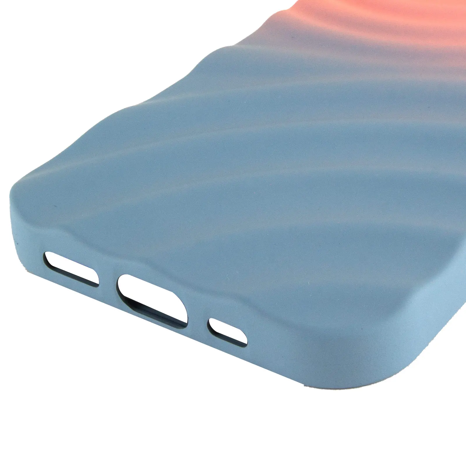 Чехол TPU ColorWave для Apple iPhone 11 (6.1"), Peach / Sky 4, Силикон, купить оптом с доставкой