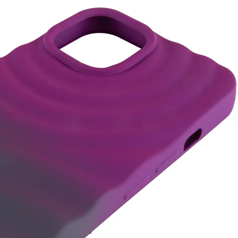 Чехол TPU ColorWave для Apple iPhone 11 (6.1"), Purple / Gray 3, Силикон, купить оптом с доставкой