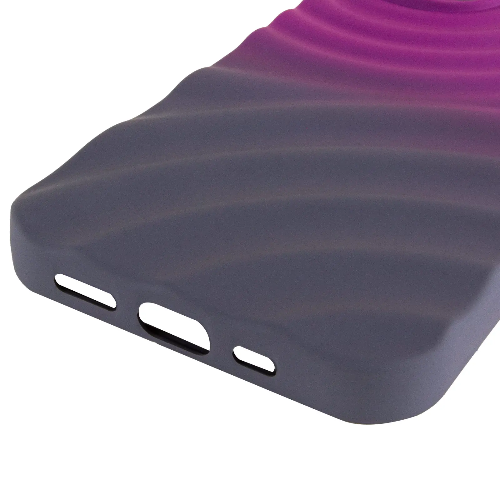 Чехол TPU ColorWave для Apple iPhone 11 (6.1"), Purple / Gray 4, Силикон, купить оптом с доставкой