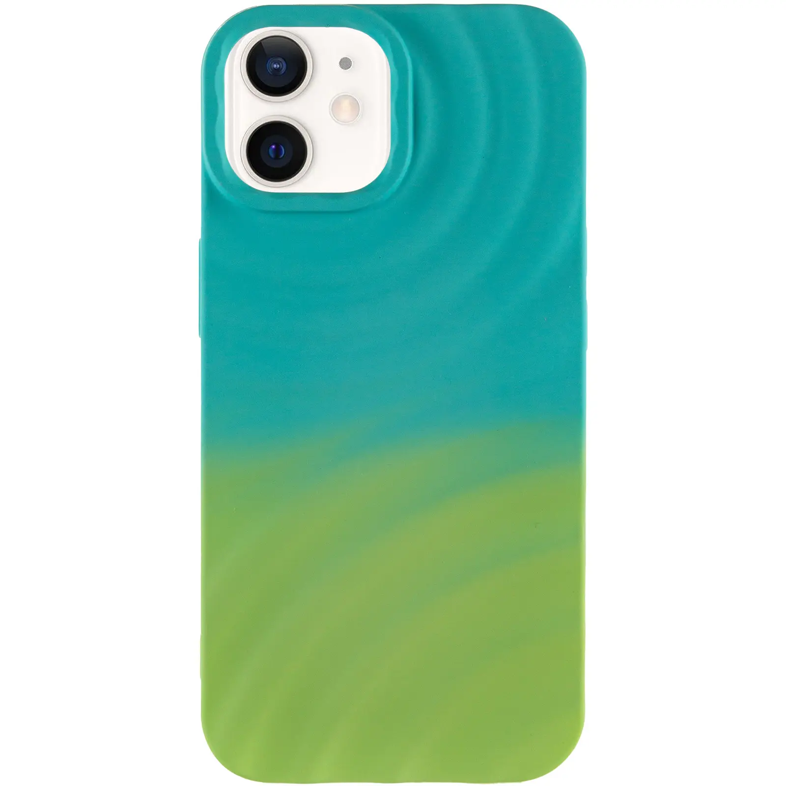 Чехол TPU ColorWave для Apple iPhone 11 (6.1"), Marine Green / Mint 1, Силикон, купить оптом с доставкой