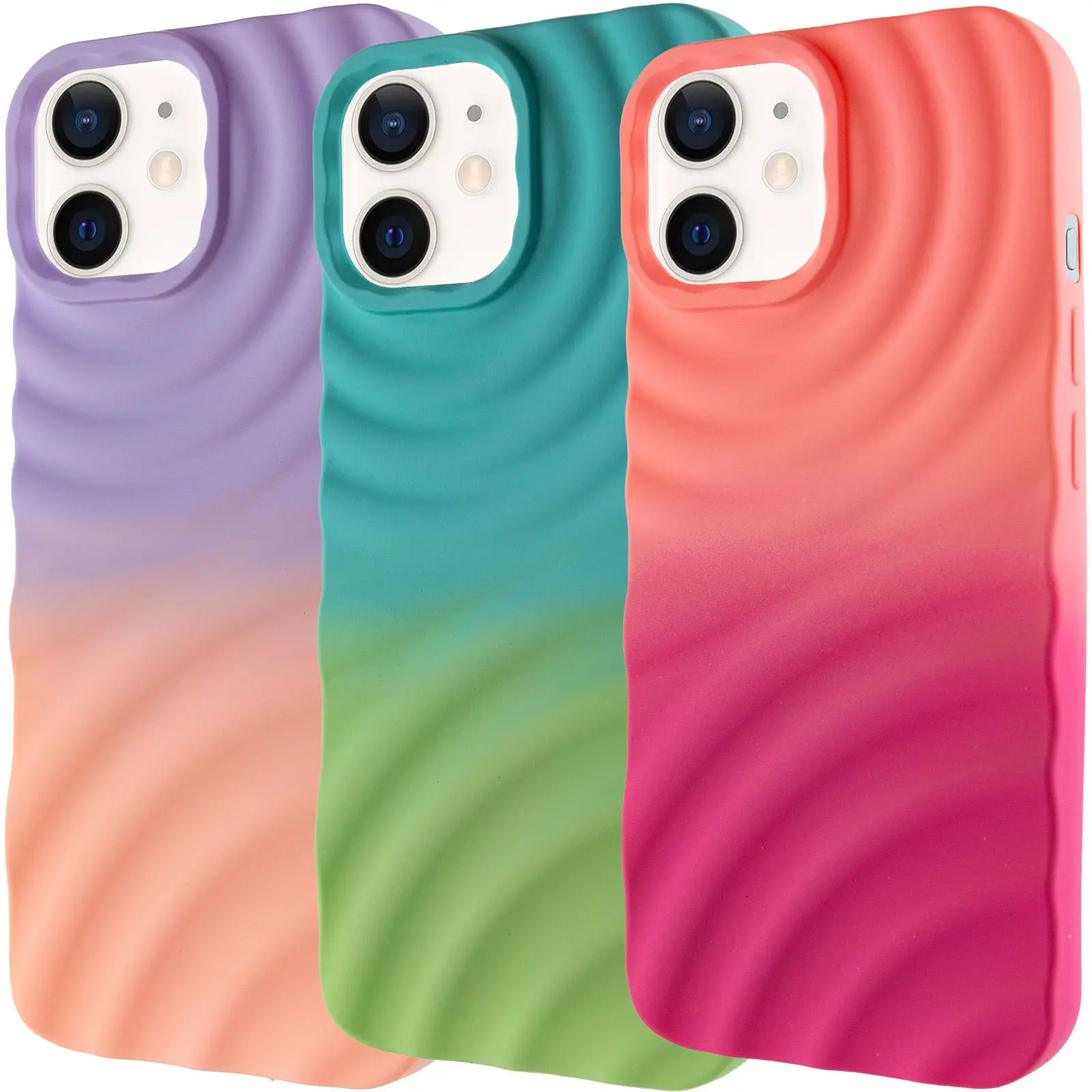 Чехол TPU ColorWave для Apple iPhone 12 Pro / 12 (6.1"), Силикон, купить оптом с доставкой