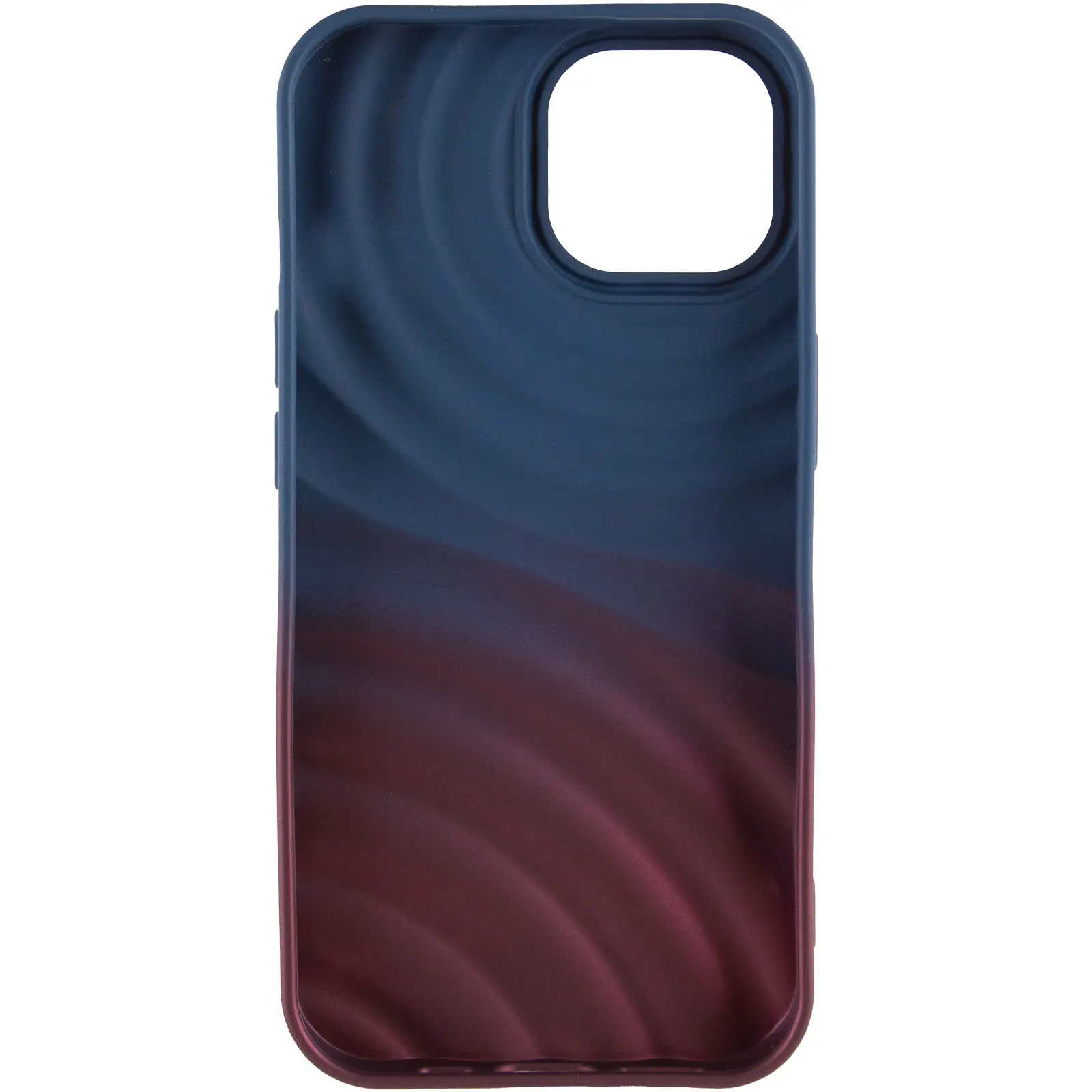 Чехол TPU ColorWave для Apple iPhone 12 Pro / 12 (6.1"), Navy Blue / Plum 2, Силикон, купить оптом с доставкой