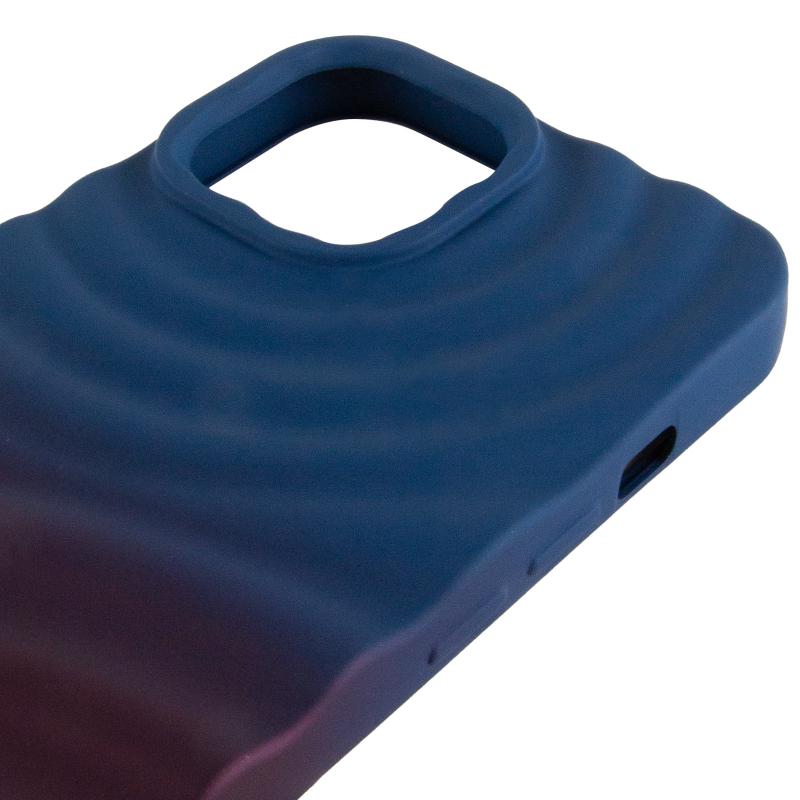 Защитный чехол TPU ColorWave для Apple iPhone 12 (6.1) | Цветные волны на картинке №4