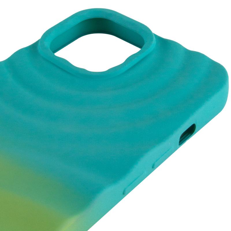 Защитный чехол TPU ColorWave для Apple iPhone 12 (6.1) | Цветные волны на картинке №4