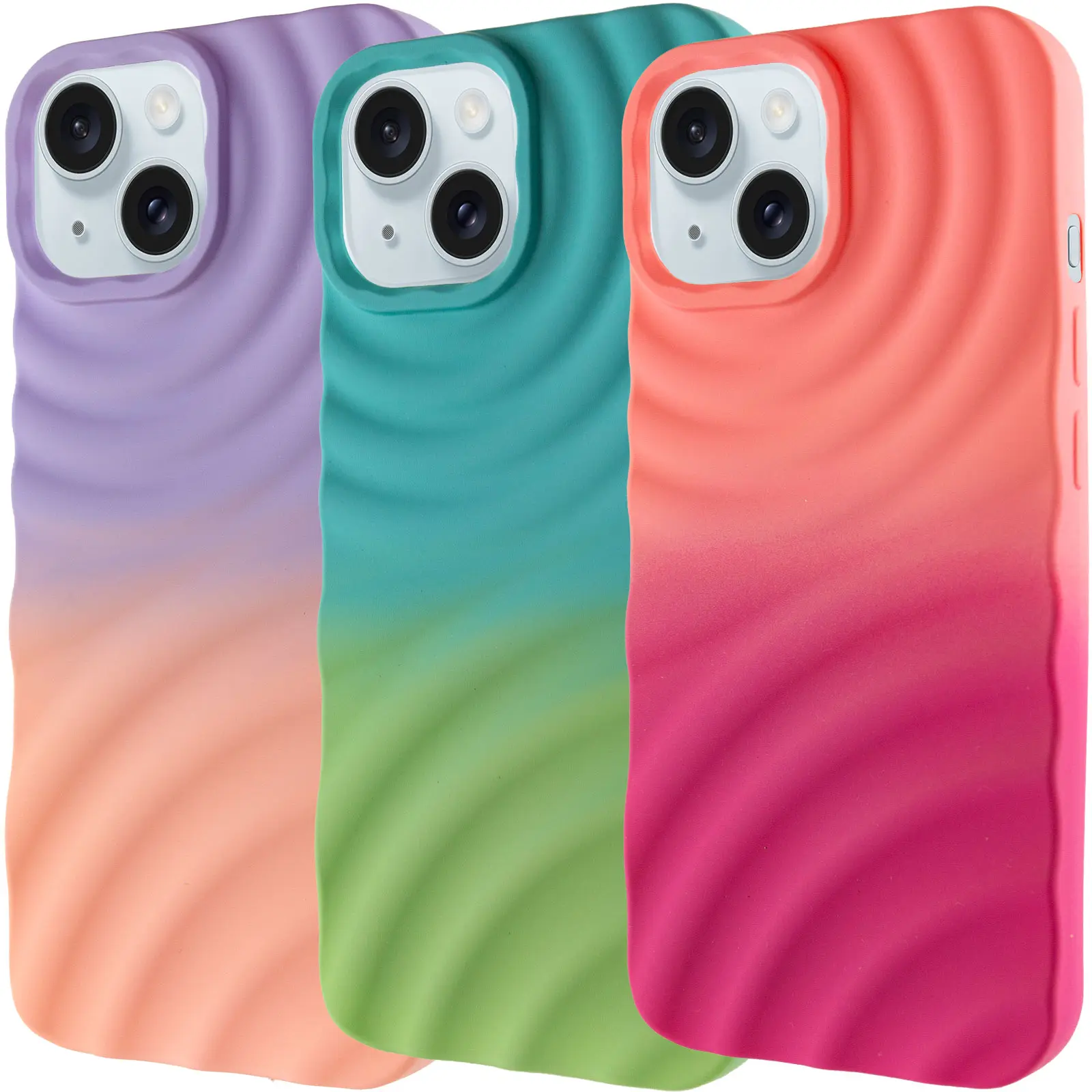 Чехол TPU ColorWave для Apple iPhone 15 (6.1") , Силикон, купить оптом с доставкой