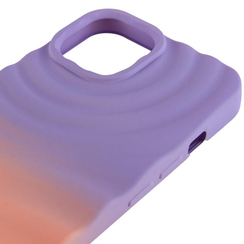 Защитный чехол TPU ColorWave для Apple iPhone 15 (6.1) | Цветные волны на картинке №4