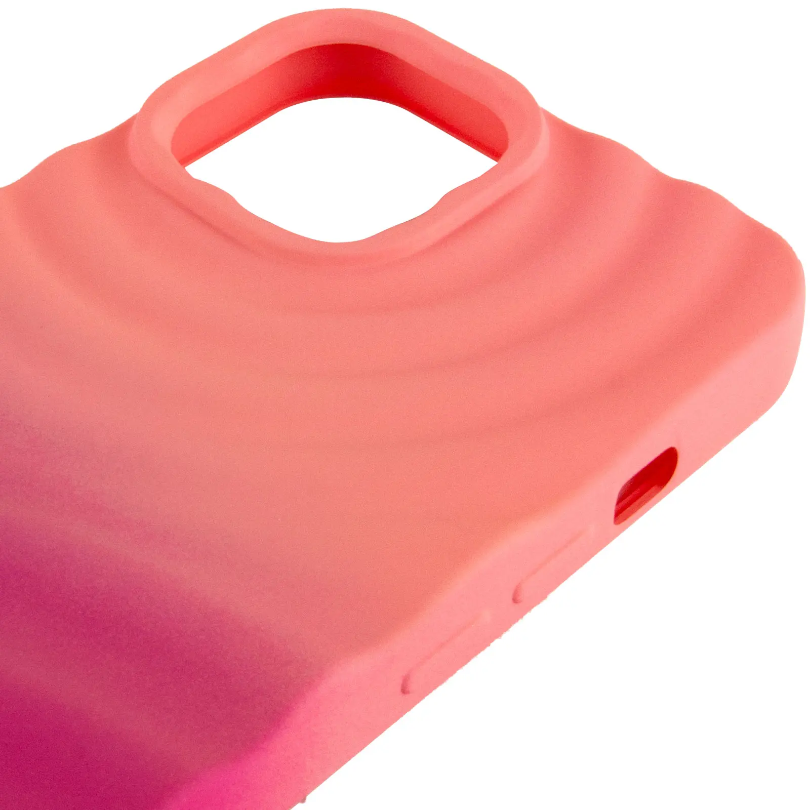 Чехол TPU ColorWave для Apple iPhone 15 (6.1") , Peach / Pink 3, Силикон, купить оптом с доставкой