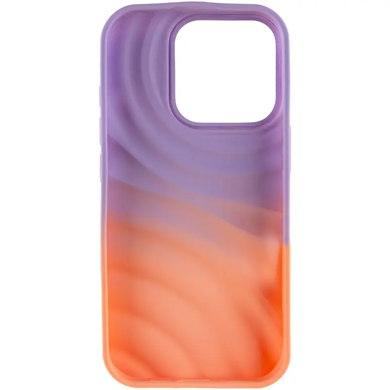 Чехол TPU ColorWave для Apple iPhone 15 Pro Max (6.7"), Dasheen / Peach 2, Силикон, купить оптом с доставкой