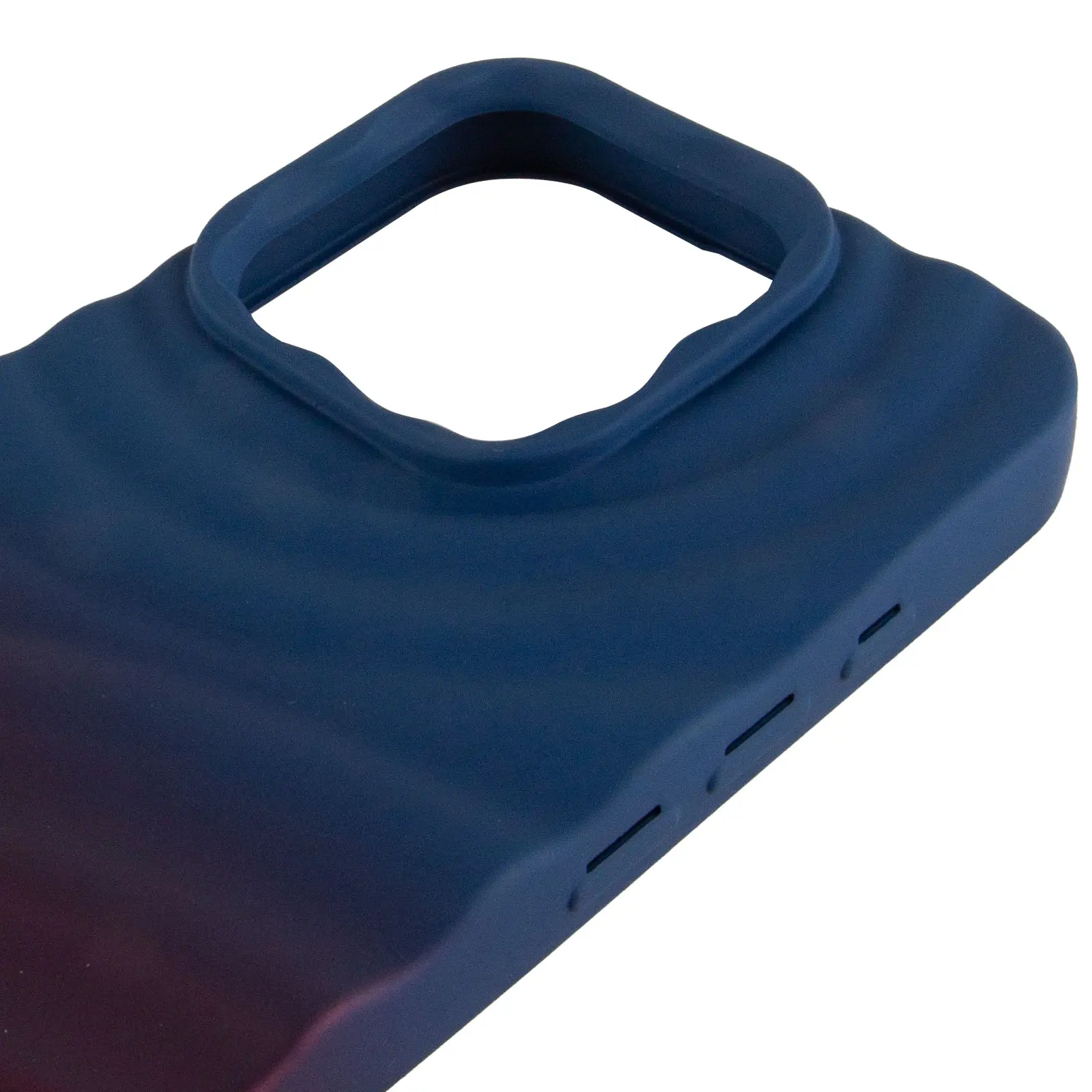 Чехол TPU ColorWave для Apple iPhone 15 Pro Max (6.7"), Navy Blue / Plum 3, Силикон, купить оптом с доставкой