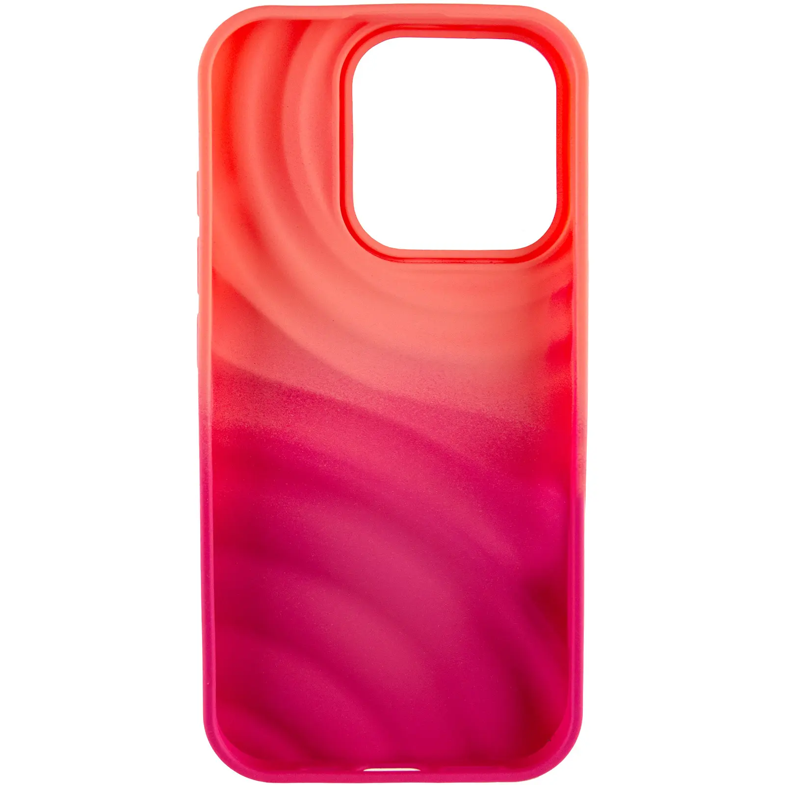 Чехол TPU ColorWave для Apple iPhone 15 Pro Max (6.7"), Peach / Pink 2, Силикон, купить оптом с доставкой